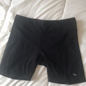 Black Biker Shorts